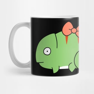 Bow Chameleon Mug